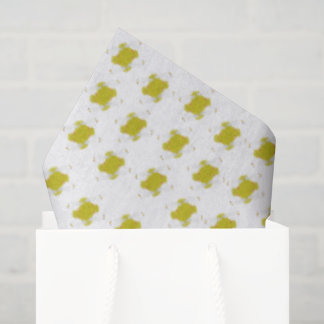 Hanukkah seagull with dreidel and gelt tissuepapier