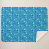 Hanukkah Sherpa Blanket Deken (Voorkant (horizontaal))