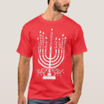 Hanukkah Shirten Jewish Menorah Hanukkah T-Shirt<br><div class="desc">Hanukkah Shirten Jewish Menorah Hanukkah T-Shirt .</div>