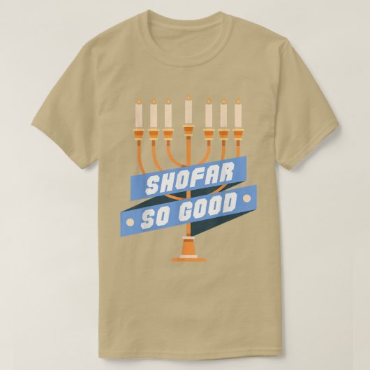 Hanukkah Shofar zo goed T-shirt (Design voorkant)