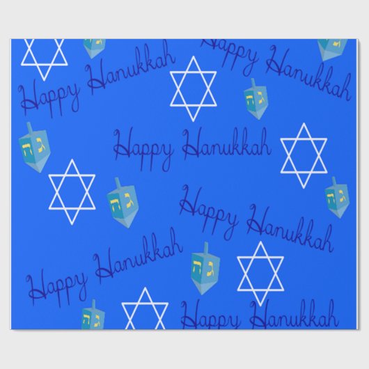 Hanukkah Shopping Cadeaupapier (Vlak)