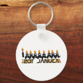 Hanukkah Sleutelhanger (Voorkant)
