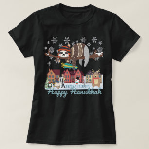 Hanukkah Sloth T-shirt