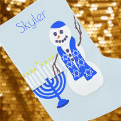 Hanukkah Snowman Chrismukkah voor kinderen Voeg ee Kleine Kerstsok