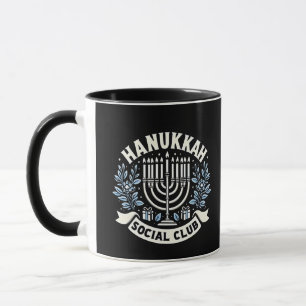 Hanukkah Social Club Grappig Joods Hanukkah Mok