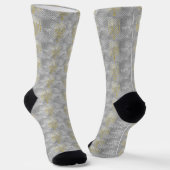 Hanukkah Socks "Elegant Menorahs" Sokken (Gebogen)
