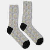 Hanukkah Socks "Elegant Menorahs" Sokken (Rechts)
