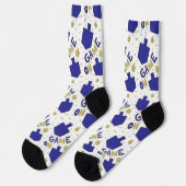 Hanukkah Socks "Game On" Sokken (Links)