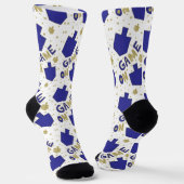 Hanukkah Socks "Game On" Sokken (Gebogen)