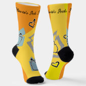 Hanukkah Socks "Hanukkah Fun" Sokken (Gebogen)