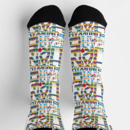 Hanukkah Socks "Happy Hanukkah Funukkah" Sokken