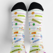Hanukkah Socks "Party Time" Sokken (Top)