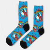 Hanukkah Sokken "Super Judah" (Links)