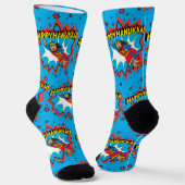Hanukkah Sokken "Super Judah" (Gebogen)