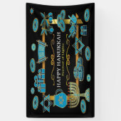 Hanukkah Spandoek (Verticaal)