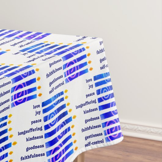 HANUKKAH Spiritueel Fruit Christelijk Tafelkleed (Voorbeeld)