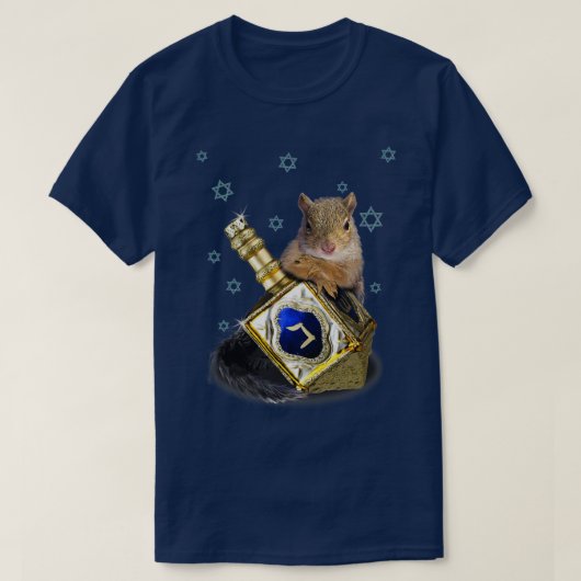 Hanukkah Squirrel T-shirt (Design voorkant)
