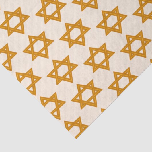 HANUKKAH STAR OF DAVID Jewish Holiday Bar Mitzvah Tissuepapier (Detail)
