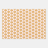 HANUKKAH STAR OF DAVID Jewish Holiday Set of Inpakpapier Vel (Voorkant)