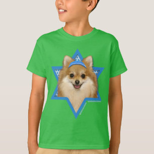 Hanukkah Star of David - Pomeranian T-shirt