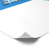 Hanukkah Star van David - Airedale Terrier Poster (Hoek)