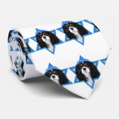 Hanukkah Star van David - Cavalier Stropdas (Opgerold)