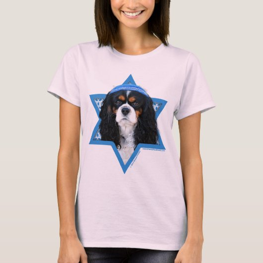 Hanukkah Star van David - Cavalier T-shirt (Voorkant)
