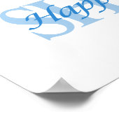 Hanukkah Star van David - Chihuahua Poster (Hoek)