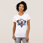 Hanukkah Star van David - Dalmatian T-shirt (Voorkant volledig)