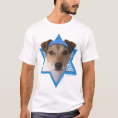 Hanukkah Star van David - Jack Russell Terrier T-shirt (Voorkant)