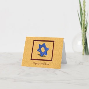 Hanukkah Star van David Kaart