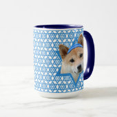Hanukkah Star van David - Shiba Inu Mok (Voorkant rechts)