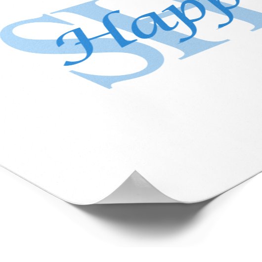 Hanukkah Star van David - Shiba Inu Poster (Hoek)