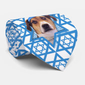 Hanukkah Star van David - Treeing Walker Coonhound Stropdas (Opgerold)