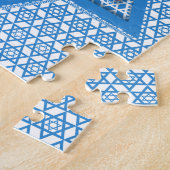 Hanukkah Star van David - Vizsla - Reagan Legpuzzel (Zijkant)