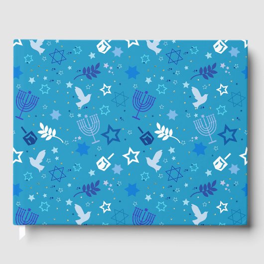 Hanukkah Stars Gastenboek (Voorkant)