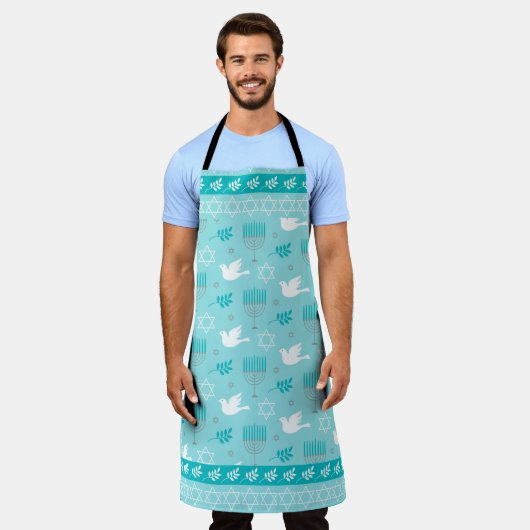 HANUKKAH STER VAN DAVID, DUIVEN, HANUKKAH KAARSEN SCHORT (Gedragen)