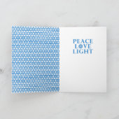 Hanukkah Ster van David - Poedel - Bix Feestdagen Kaart (Binnen)