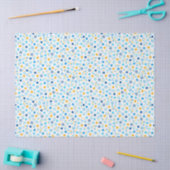 Hanukkah-sterren Tissuepapier (Craft)