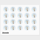 Hanukkah Stickers (1 1/2 of 3 inch) gepersonalisee (Vel)