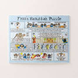 Hanukkah Story Puzzle 11 x 14 Oversize stuks Legpuzzel