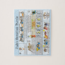 Hanukkah Story Puzzle 8 X 10 Personaliseren Legpuzzel