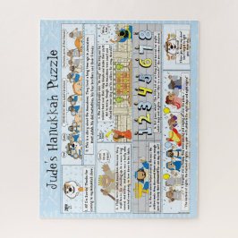 Hanukkah Story Puzzle Personalized/16 x 20 Legpuzzel