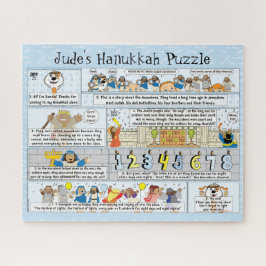 Hanukkah Story Puzzle Personalized/16 x 20 Legpuzzel