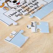 Hanukkah Story Puzzle Personalized/16 x 20 Legpuzzel (Zijkant)