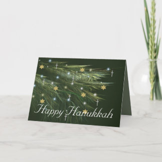 HANUKKAH-STRUIK FEESTDAGEN KAART