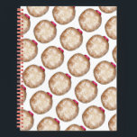 Hanukkah Sufganiyot Jelly Doughnut Donut Chanukah Notitieboek<br><div class="desc">Het ontwerp van het spirale notitieboek is voorzien van een originele markeringsillustratie van een klassieke geleidedonut. Geweldig voor Hanukkah! Zie je niet wat je zoekt? Hulp nodig bij aanpassingen? Klik "contact deze ontwerper"om iets te hebben enkel voor u wordt gecreeerd!</div>