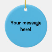 Hanukkah Sufganiyot Jelly Fgevulde Donut Keramisch Ornament (Achterkant)