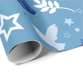 Hanukkah Symbols Cadeaupapier (Rol Hoek)
