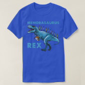 Hanukkah T-Rex Menorasaurus Dinosaur Menorah Grapp T-shirt (Design voorkant)
